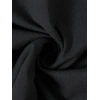 Kadın T-Shirt Ördek Baskılı Bisiklet Yakalı Kısa kol Tişört - Siyah