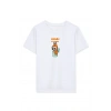 Kız Labubu Çocuk Baskılı T-Shirt - Beyaz