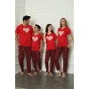 Moda Çizgi Aile Penye Pijama Takım (anne - kız ) 50114 Ayrı Ayrı Satılır . Fiyatları Farklıdır