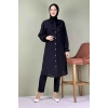 Moda Çizgi Desenli Tunik