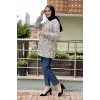 Moda Çizgi Desenli Tunik
