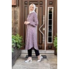 Moda Çizgi Desenli Tunik