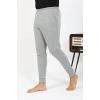 Moda Çizgi Erkek Pamuk Tek Alt Pijama Gri 27551