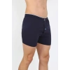 Moda Çizgi Erkek Penye Boxer Lacivert 40091
