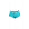 Moda Çizgi Kadın Pamuklu 2li Boxer Turkuaz 40265