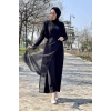 Moda Çizgi Tesettür Elbise