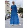 Moda Çizgi Tesettür Elbise