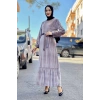 Moda Çizgi Tesettür Elbise