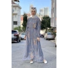 Moda Çizgi Tesettür Elbise