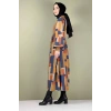 Moda Çizgi Tesettür Elbise