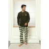 Moda Çizgi WelSoft Polar Erkek Pijama Takımı 6795