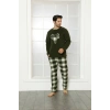 Moda Çizgi WelSoft Polar Erkek Pijama Takımı 6799