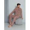 Moda Çizgi WelSoft Polar Erkek Pijama Takımı 6827