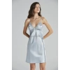 Pierre Cardin 6965 Bayan 6lı Saten Gecelik Sabahlık