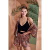 PJS 27003 Viskon Kimono Croplu Şort Takım