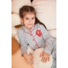 Pjs 28065 Çocuk Düğmeli Pijama Takım