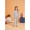 Pjs 28065 Çocuk Düğmeli Pijama Takım