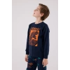 RolyPoly 3671-G Erkek Çocuk Uzun Kol Pijama Takım