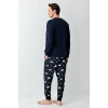 RolyPoly 3718-S Erkek Uzun Kol Pijama Takım