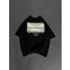 Unisex Baskılı Oversize T-Shirt - Siyah