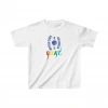 Unisex Çocuk Baskılı T-Shirt - Beyaz