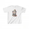 Unisex Çocuk Baskılı T-Shirt - Beyaz