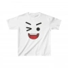 Unisex Çocuk Baskılı T-Shirt - Beyaz