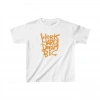Unisex Çocuk Baskılı T-Shirt - Beyaz