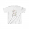 Unisex Çocuk Baskılı T-Shirt - Beyaz