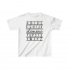 Unisex Çocuk Baskılı T-Shirt - Beyaz