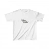 Unisex Çocuk Baskılı T-Shirt - Beyaz