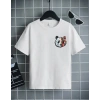 Unisex Çocuk Baskılı T-Shirt - Beyaz