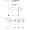 Unisex Düz Biskilet Yaka Oversize T-shirt - Mavi