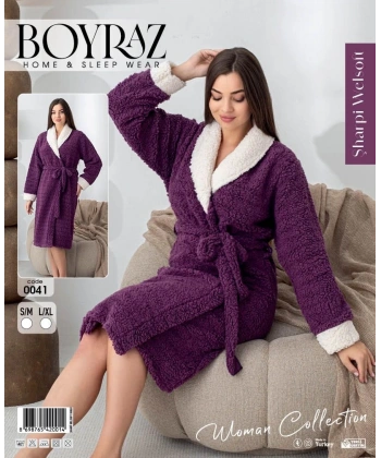 Boyraz 0041 Kadın Sharpi Welsolf Sabahlık
