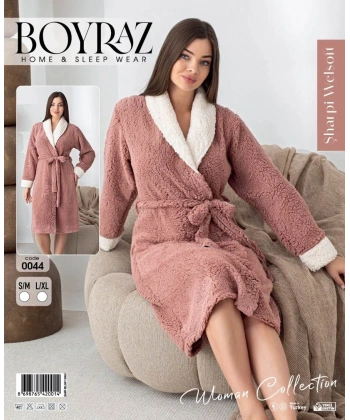 Boyraz 0044 Kadın Sharpi Welsolf Sabahlık