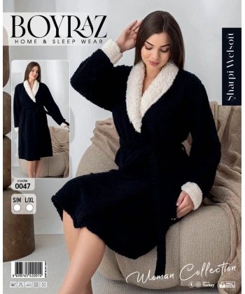 Boyraz 0047 Kadın Sharpi Welsolf Sabahlık
