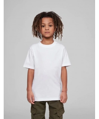 Çocuk Unisex Basic T-Shirt - Beyaz