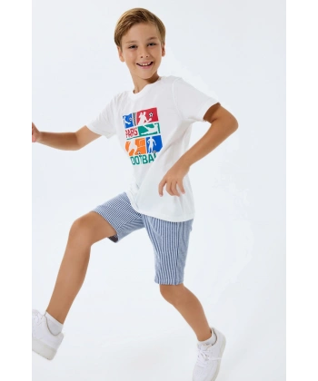 RolyPoly 3755-2 Erkek Çocuk Bermuda Takım