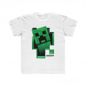 Çocuk Unisex Baskılı T-Shirt - Beyaz