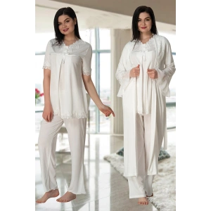 Effortt 5034 Sabahlıklı Lohusa Pijama Takımı