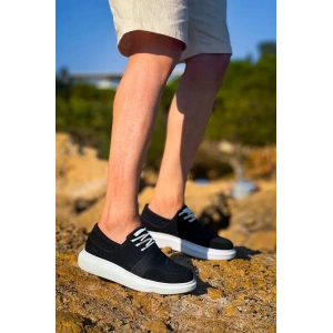 KB-042  Kuback Bağcıklı Siyah Günlük Erkek Ayakkabı