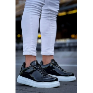 KB-X20 Kuback Siyah Rugan  Günlük Erkek Ayakkabı