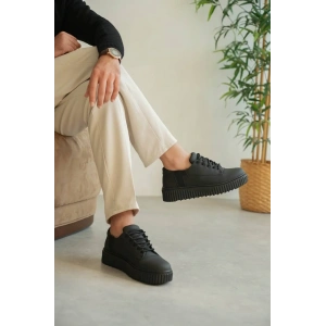 KB-X516 Kuback Kömür Cilt Günlük Erkek Ayakkabı