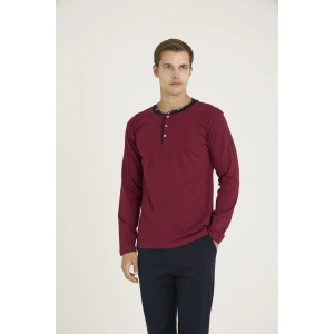 Kocabey 9245 Erkek Midi Yaka Pijama Takım