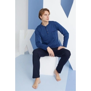 Kocabey 9250 Erkek Midi Yaka Pijama Takım
