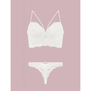 Nurteks 4330 Desteksiz Dantelli Sütyen Takım