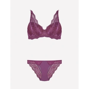 Nurteks 4340 Desteksiz Dantelli Sütyen Takım