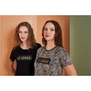 PJS 27036 Kadın Kısa Kol Pijama Takımı