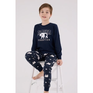 RolyPoly 3718-G Erkek Çocuk Uzun Kol Pijama Takım