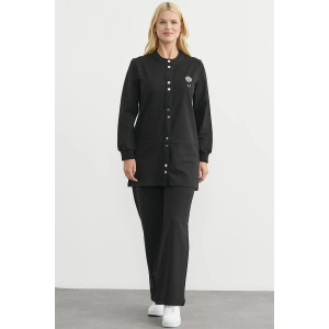 Sementa 76510 Çıtçıtlı Tunik Boy Eşofman Takım